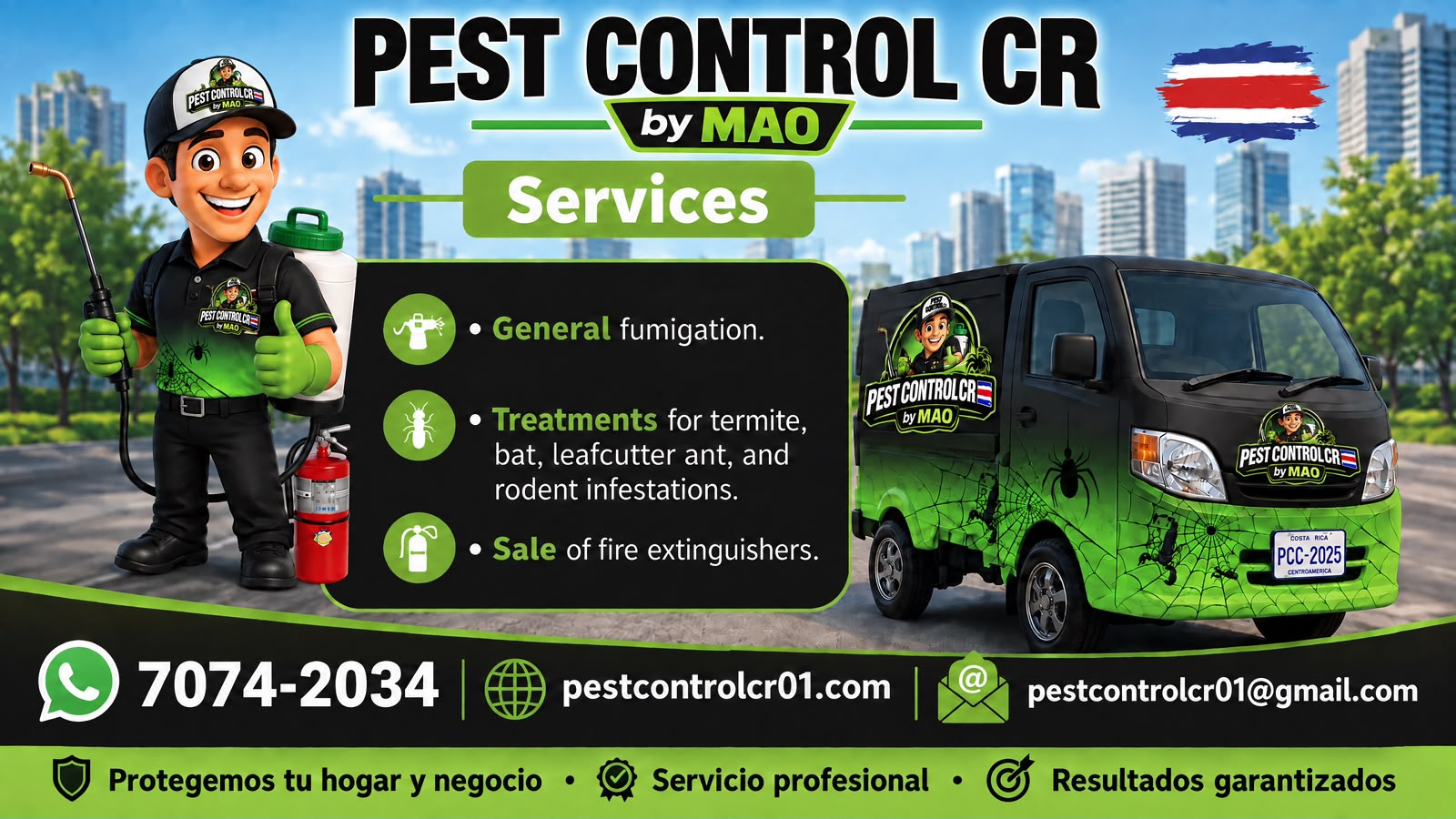 Portada de Pest Control CR 🇨🇷