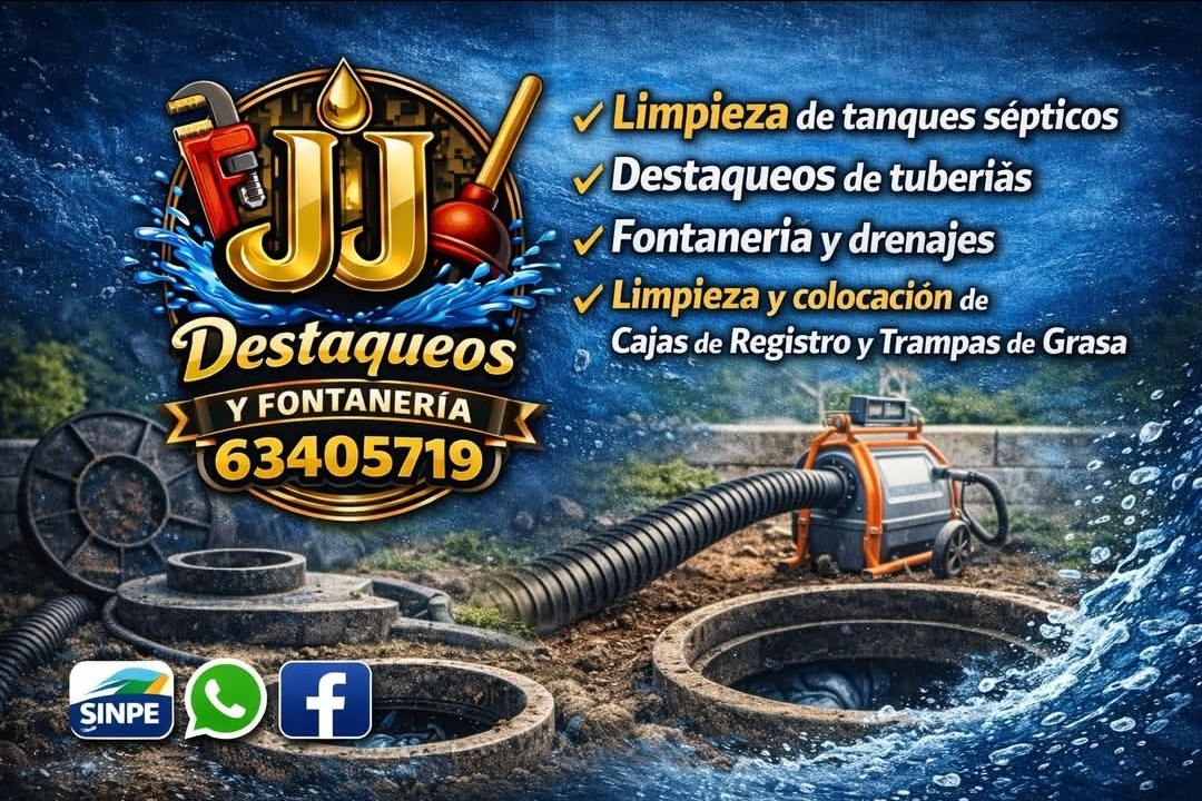 Portada de Destaqueos y Fontaneria Guanacaste
