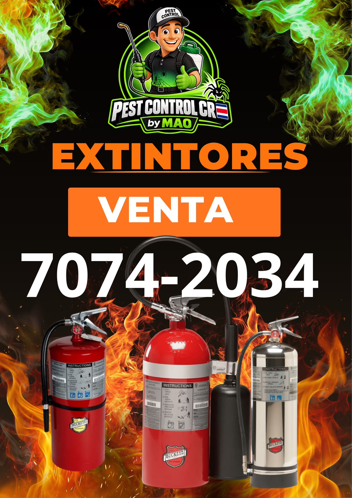 Trabajo de Pest Control CR 🇨🇷