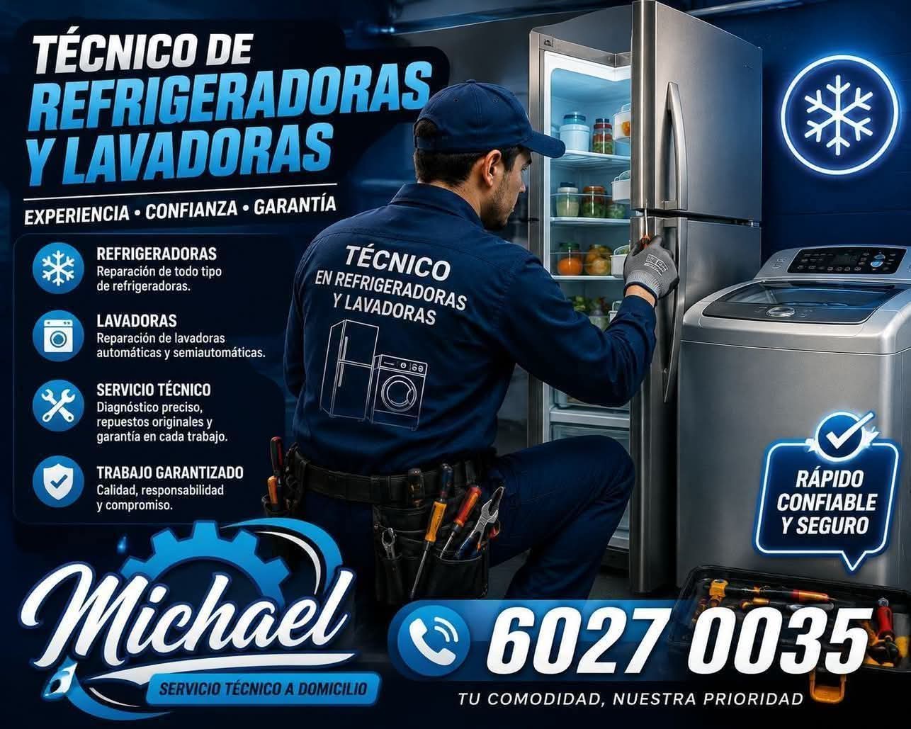Logo de Técnico de Refrigeradoras y Lavadoras